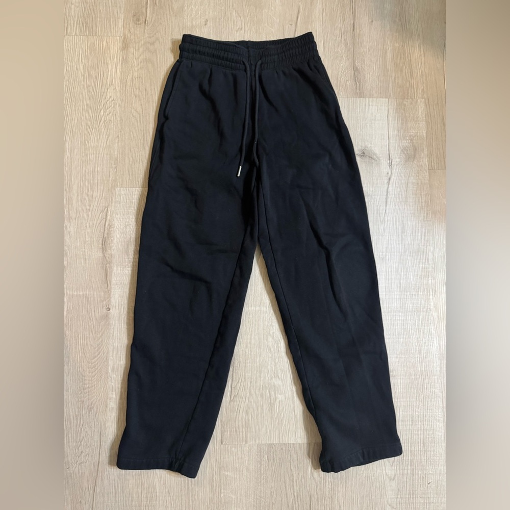 Drawstring Black Sweatpants